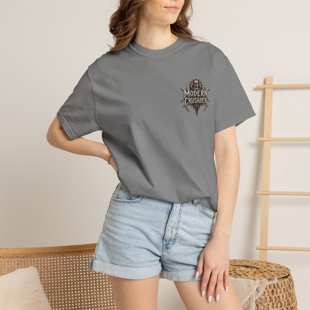 Christ Is King T-Shirt — Modern Crusader Graphic Tee