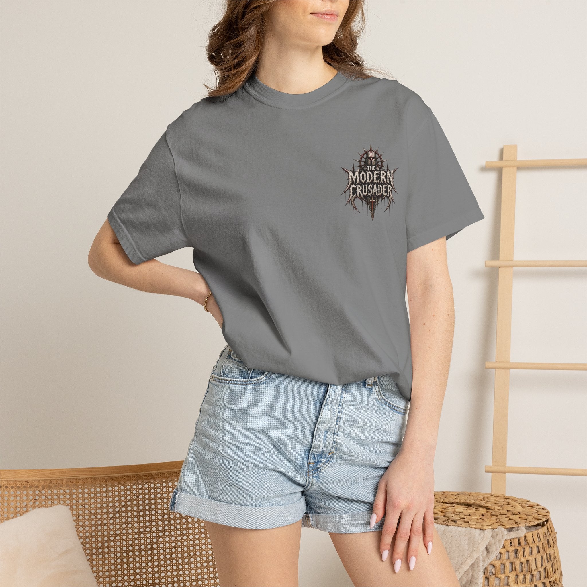 Christ Is King T-Shirt — Modern Crusader Graphic Tee