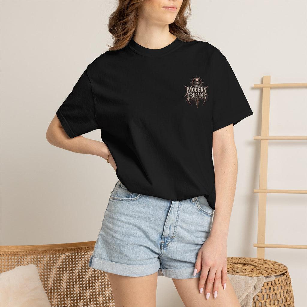 Christian Cross T-Shirt — "Christ Is King" Graphic Tee